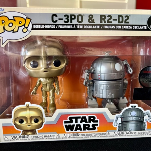 C-3PO & R2-D2 Funko 2 Pack (Mint Condition) Disney Exclusive C-3PO & R2-D2 Funko 2 Pack (Mint Condition) Disney Exclusive