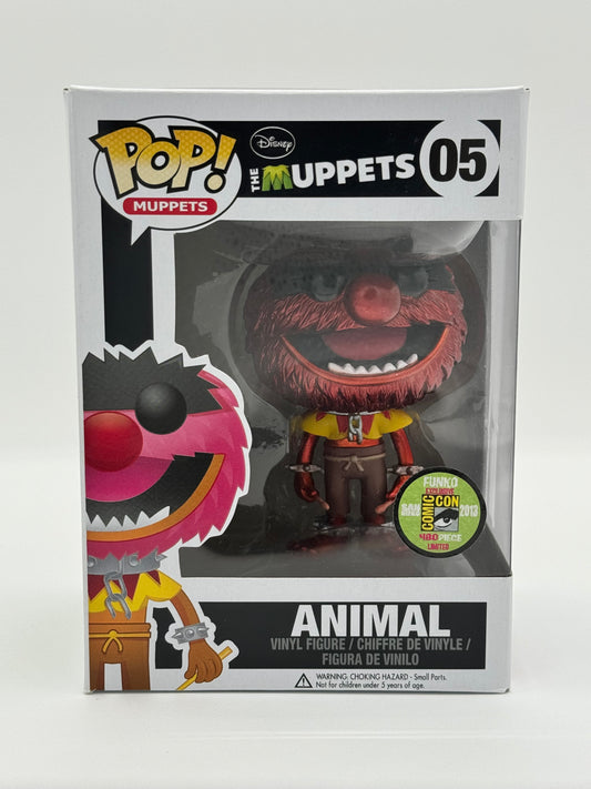 DISNEY THE MUPPETS - ANIMAL (05) METALLIC - SDCC 2013 (480 PIECE LE)