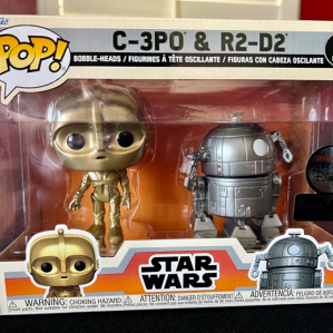 C-3PO & R2-D2 Funko 2 Pack (Mint Condition) Disney Exclusive